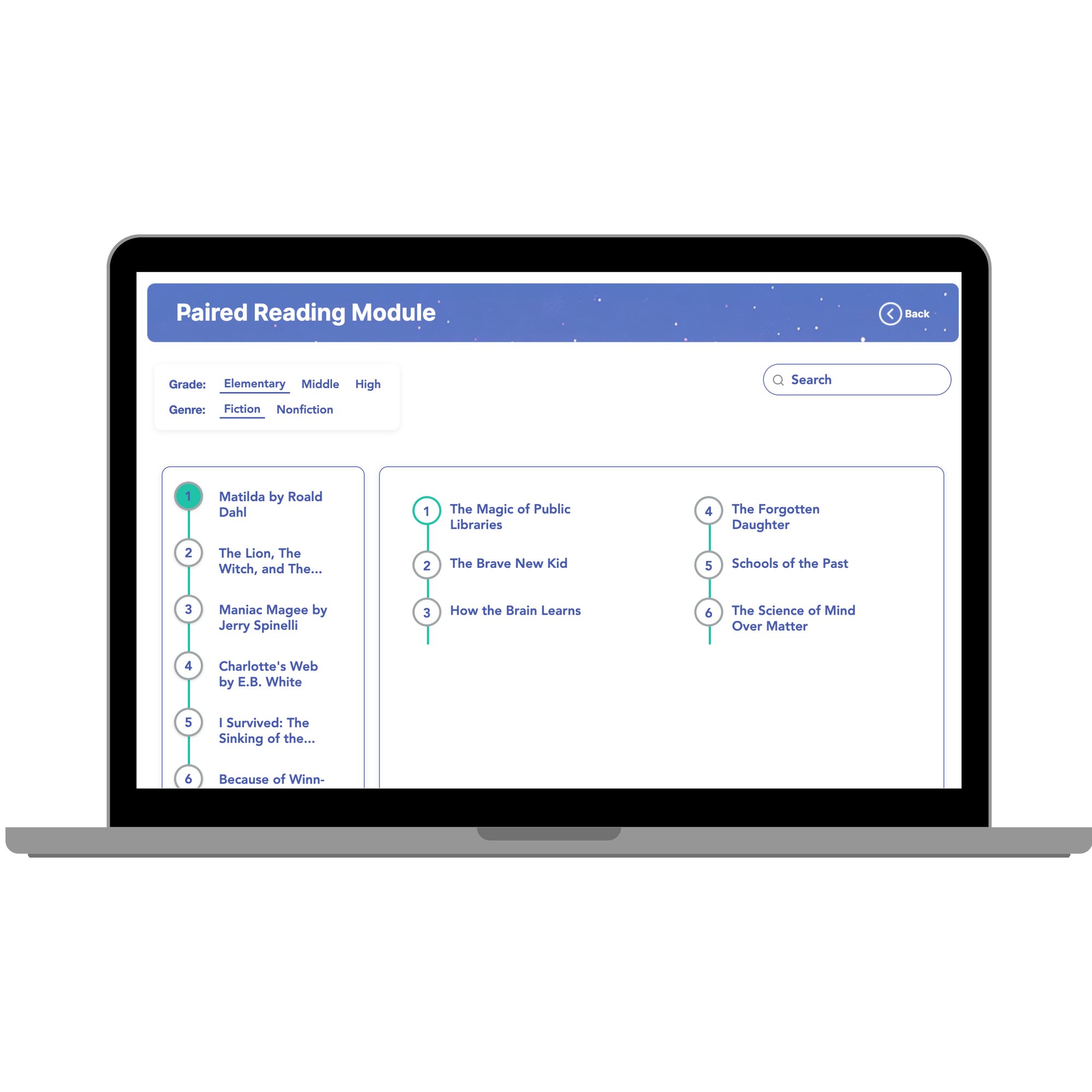 Paired Reading Module