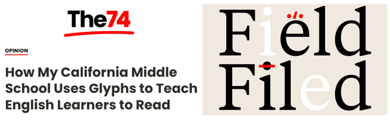 Firebaugh Middle School The 74 article about students using Readable English for reading intervention