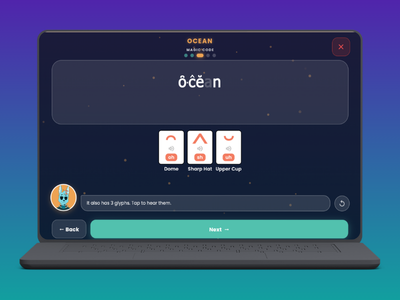 educator page - web app