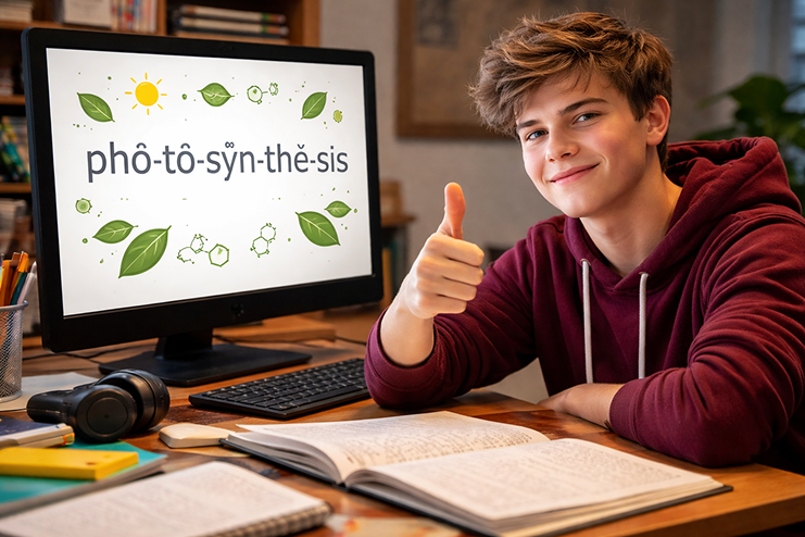 Readable English hero image